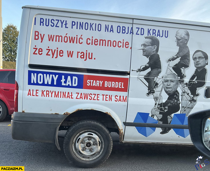 I ruszył pinokio na objazd kraju