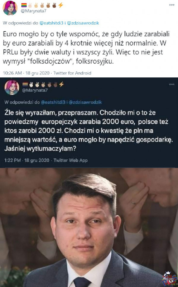 Ja ich ekonomi nie uczyłem