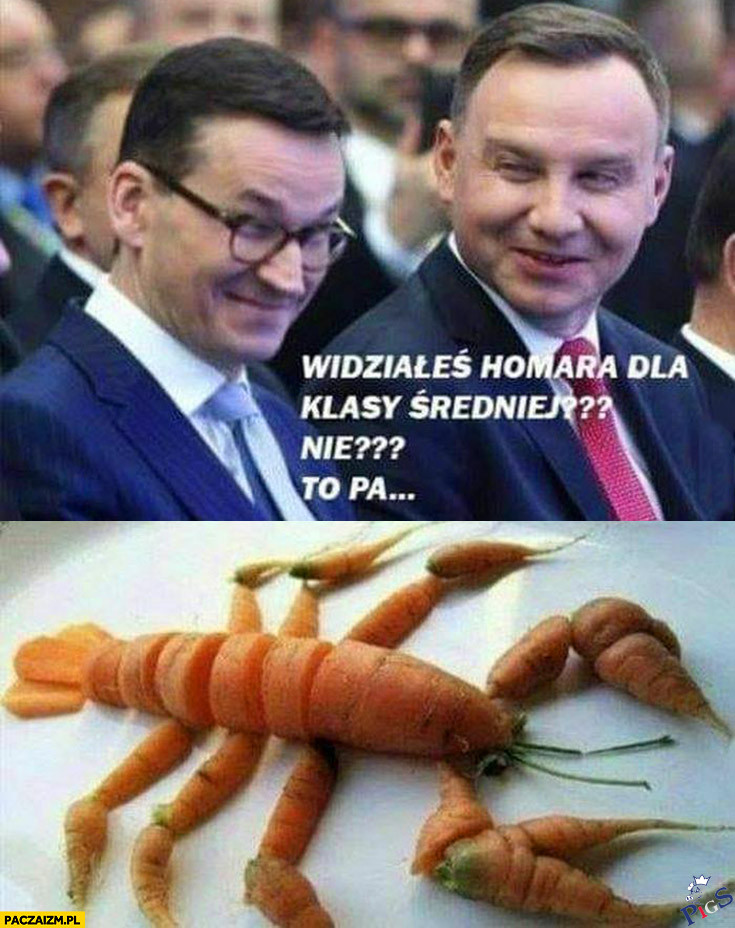 Jaka klasa średnia taki homar
