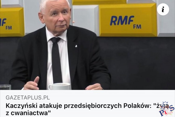 Kaczyński pozdrawia Polaków