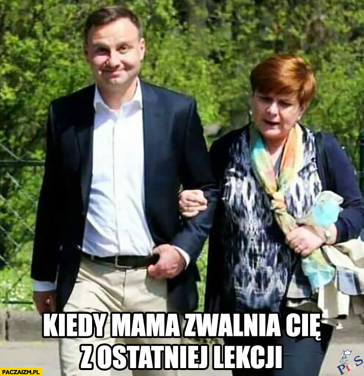 Kiedy mama zwalnia Cię z ostatniej lekcji