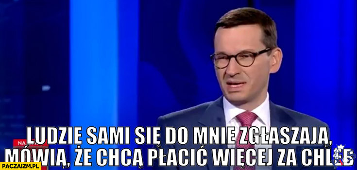 Ludzie się sami do mnie zgłaszają