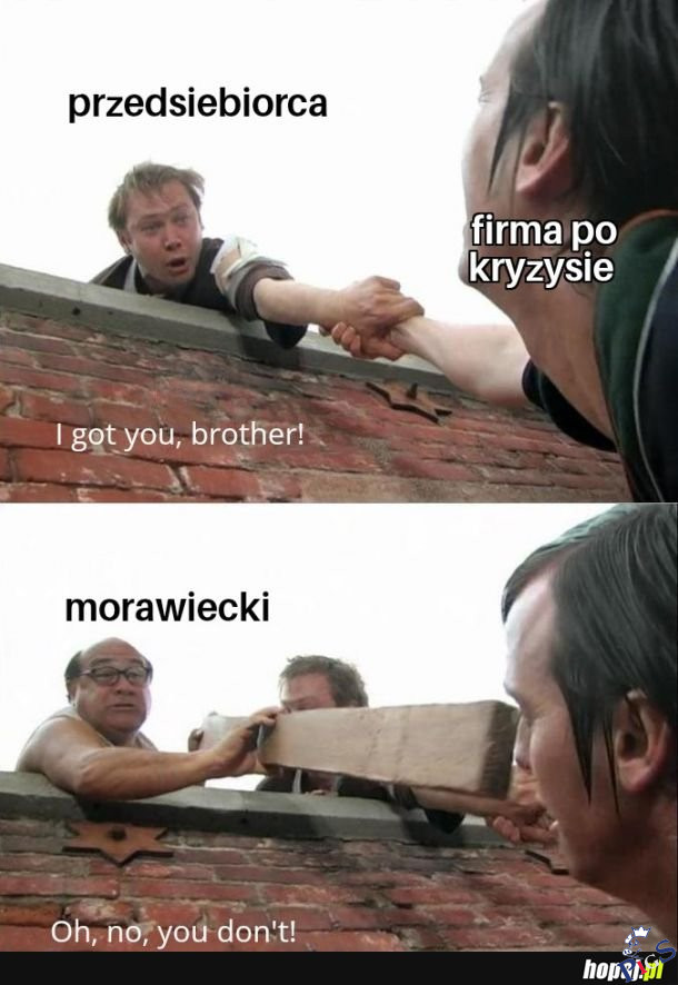 Morawiec wyciąga pomocną dłoń