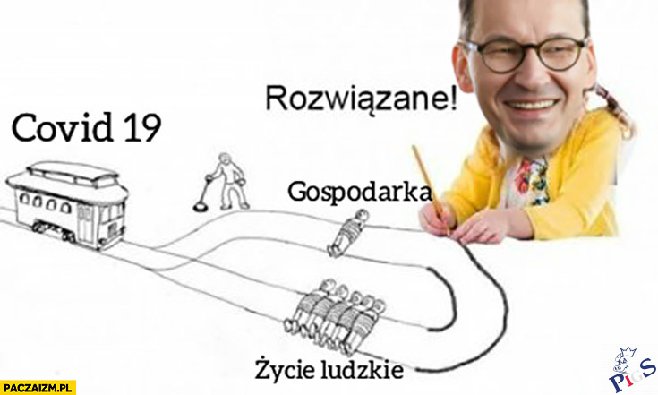 Morawiecki i rozwiązanie kwesti pandemii