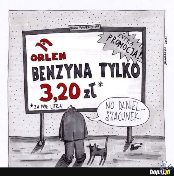 Szacunek panie Danielu