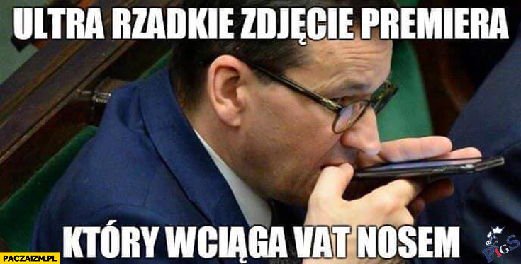 Ultra rzadkie zdjęcie premiera