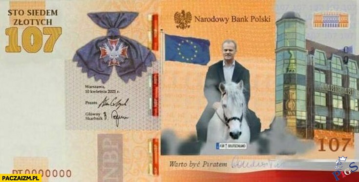 107 złotych