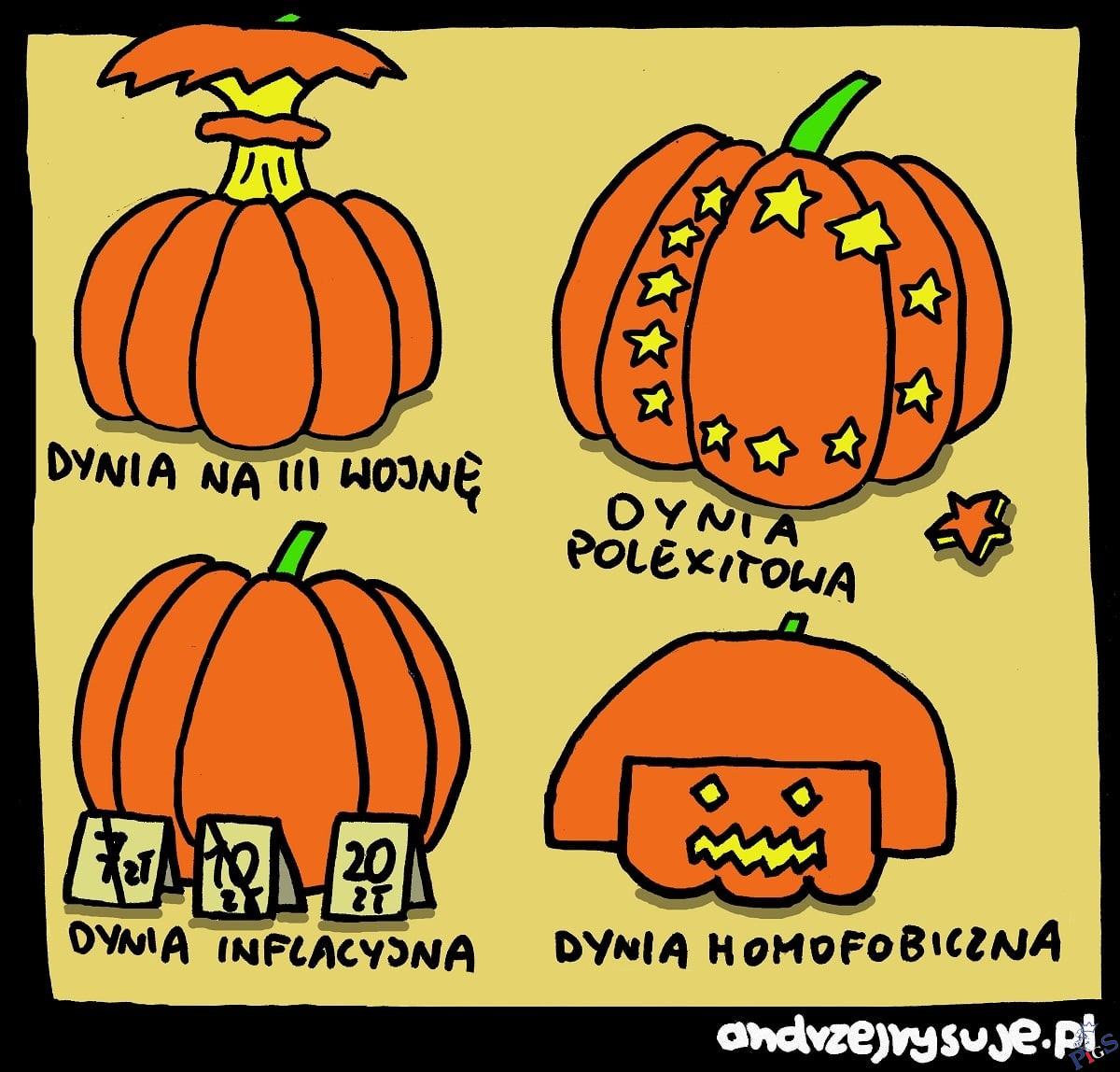 Kaja zrobiła dynię