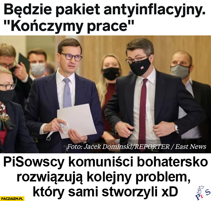 Pisowscy komuniści po raz kolejny rozwiązują problem, którzy sami stworzyli