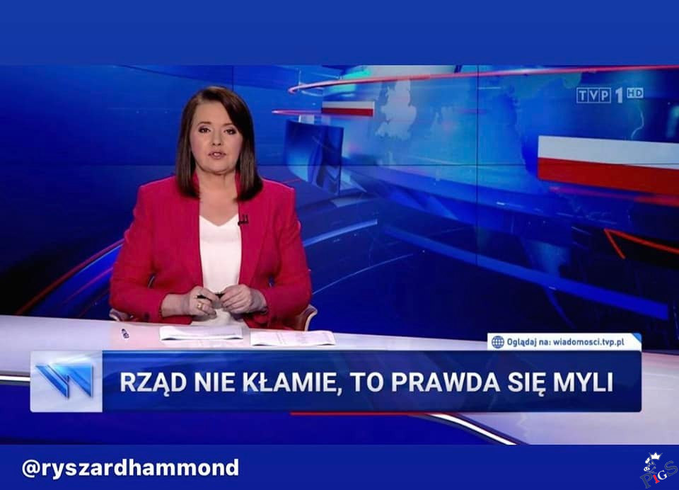 Rząd nie kłamie, to prawda się myli