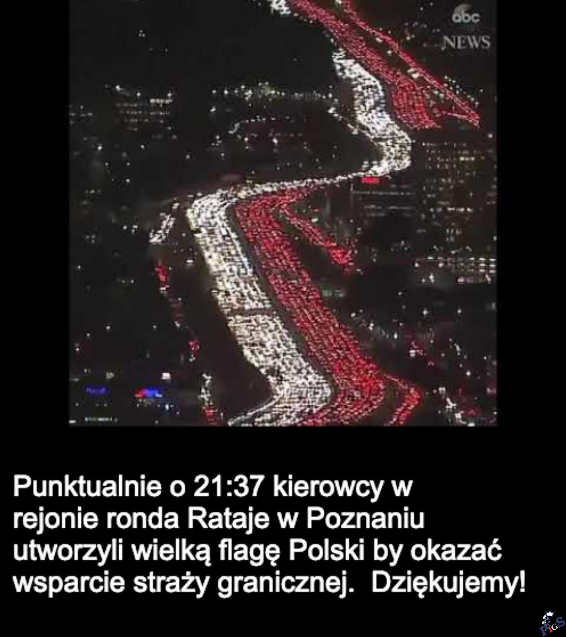 Wsparcie dla wschodniej granicy płynące z ronda Rataje