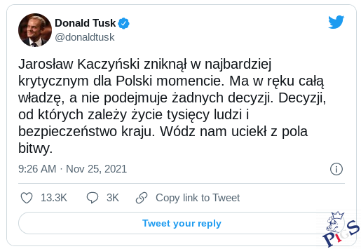 Wódz uciekł z pola bitwy