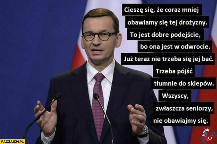 Drożyzna w odwrocie