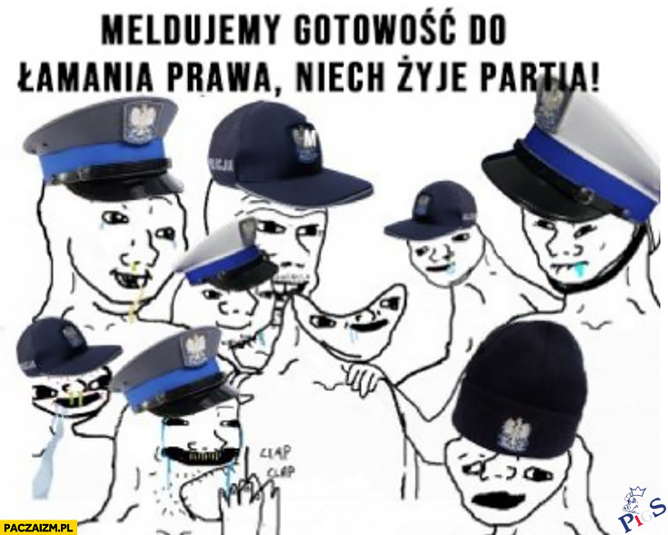 Funkcjonariusze PiS