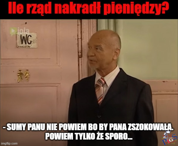 Ile rząd nakradł pieniędzy?