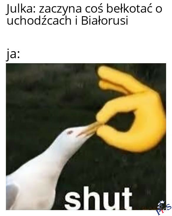 Julka zaczyna bełkotać o Białorusi