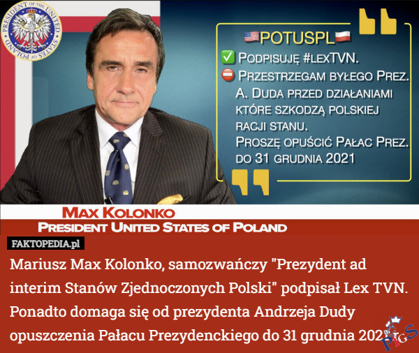 Mariusz podpisał apel ws. LexTVN. Bądź jak Mariusz