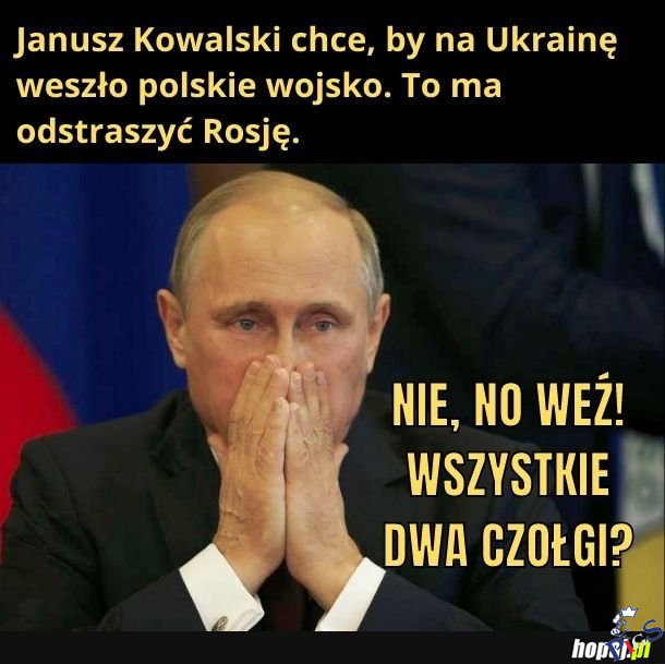 Masz szczęście Władymirze, że łódź podwodna już nie może pływać