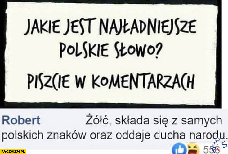 Najładniejsze polskie słowo