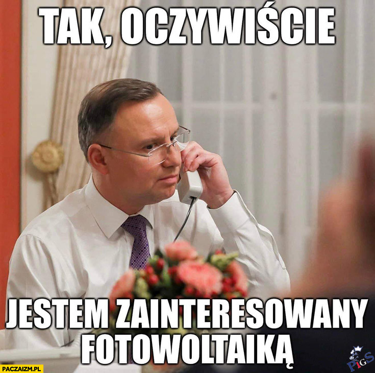 Nawet gdy zadzwoni Klara Sobieraj taki gentelmen jak nasz prezydent się nie rozłączy