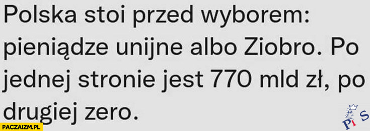 Polska stoi przed wyborem