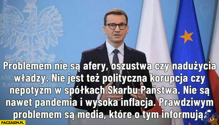 Problemem nie są afery