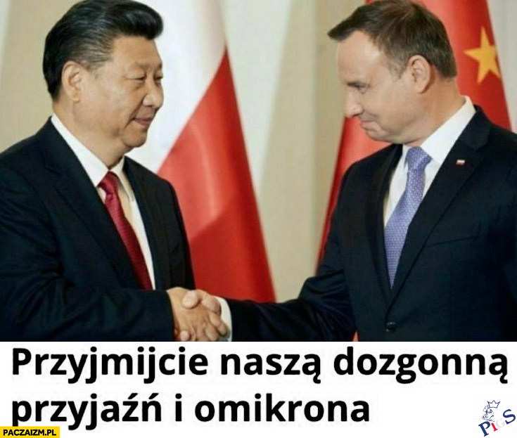 Przyjmijcie naszą dozgonną przyjaźń i omnikrona