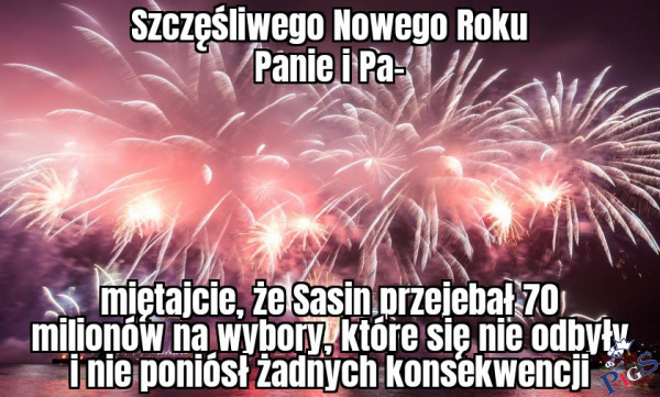 Szczęśliwego Nowego Roku Panie i Pa-