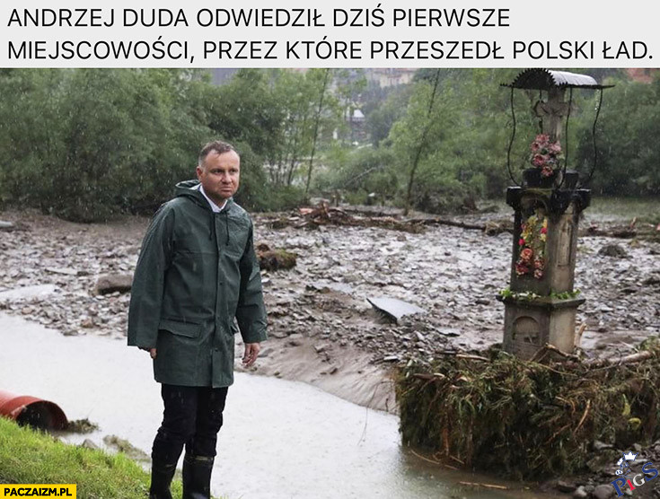 Andrzej Duda odwiedził dziś pierwsze miejscowości, przez które przeszedł Polski Ład