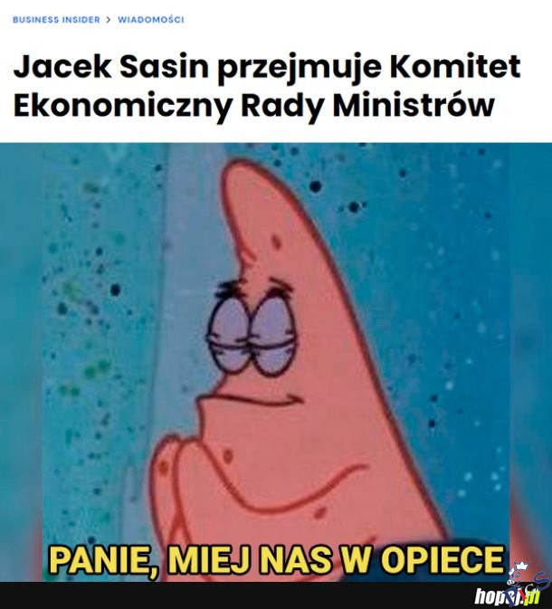 Jacek Sasin przejmuje Komitet Ekonomiczny Rady Ministrów