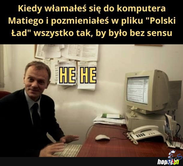 Kiedy włamałeś się do komputera Morawieckiego