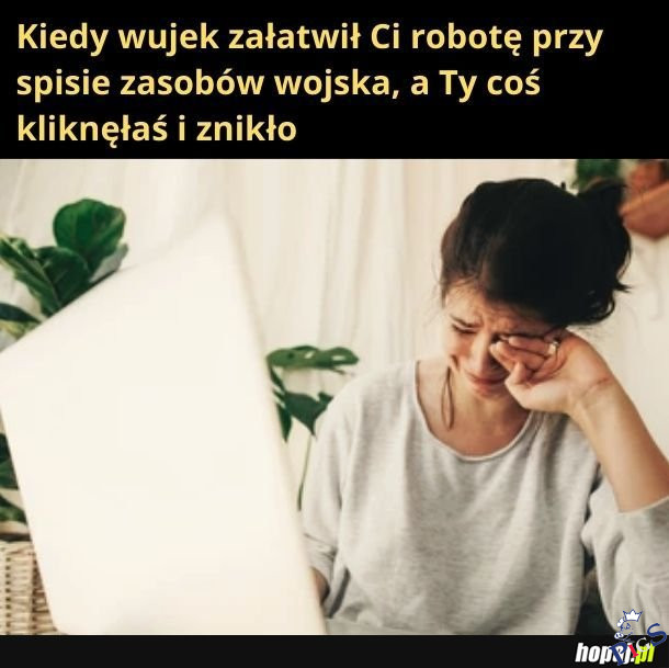 Kliknęła i znikło