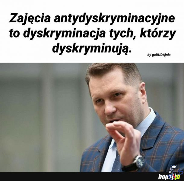 Minister przeciw dyskryminacji