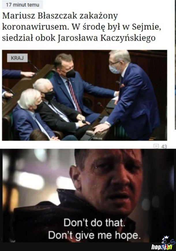 Nie dawajcie nam nadzieji