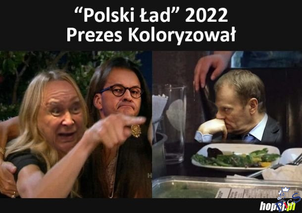Prezes koloryzował