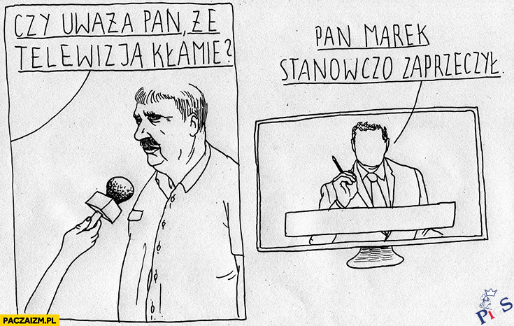 Telewizja kłamie
