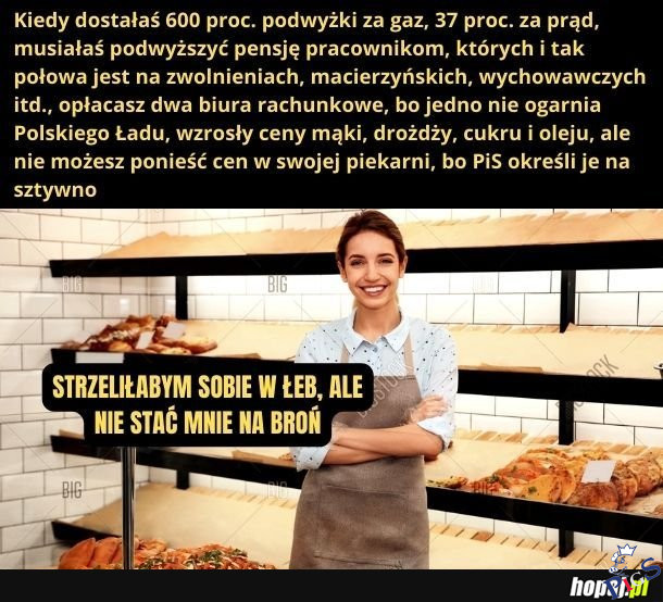 Tymczasem w piekarnii