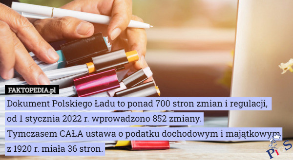 A eksperci uznali, że żeby zwiększyć zobowiązania podatkowe do obecnego poziomu (ok. 40%) wystarczyłyby tylko DWA zapisy