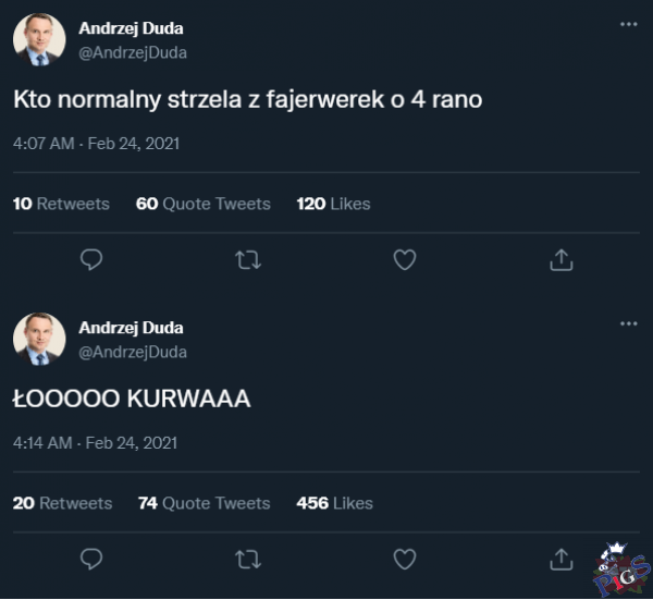 Andrew nie może spać