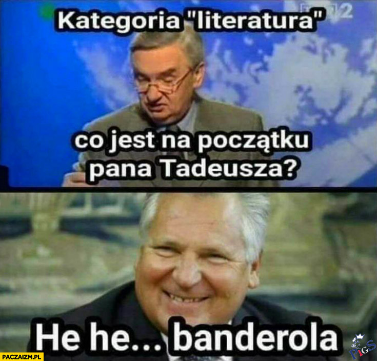 Co jest na początku pana Tadeusza?