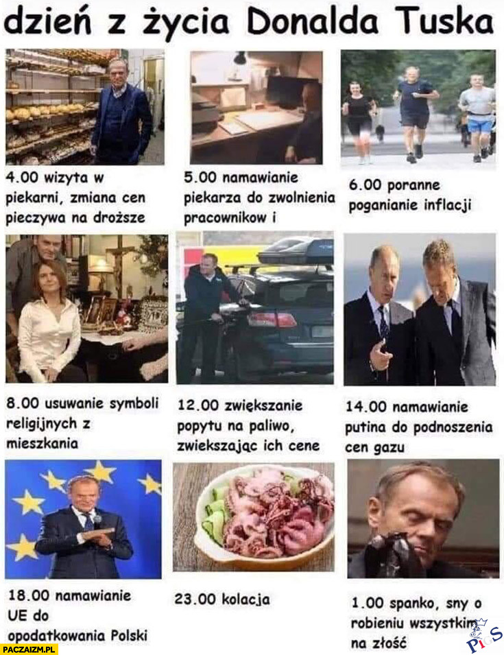 Dzień z życia Donalda Tuska