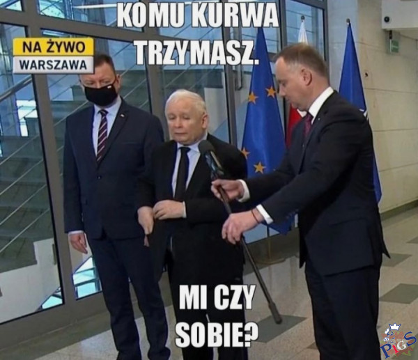 Gdy trzymasz staremu latarkę