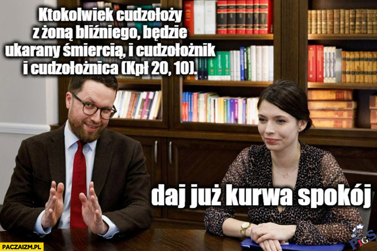Ileż można z tymi chrześcijańskimi wartościami