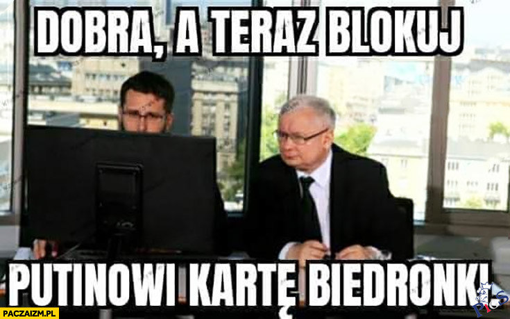 Jarek wystosował najdotkliwszą sankcję