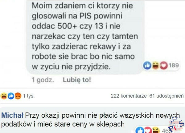 Kto popiera?