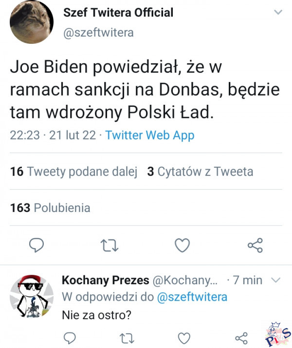 Nie za ostro?