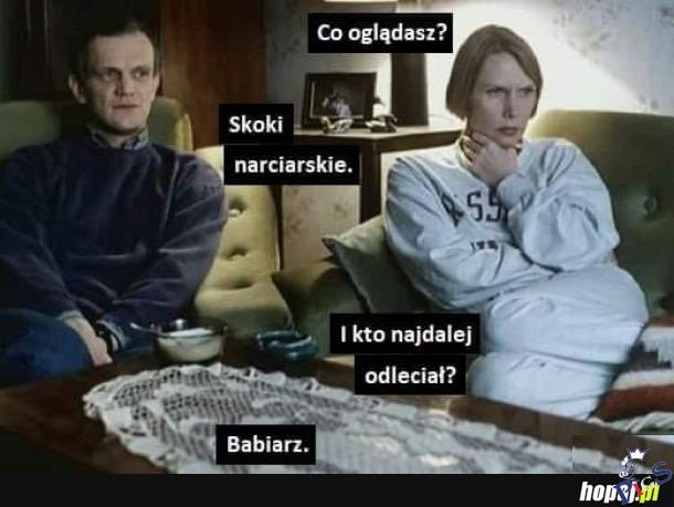Poleciał chłopina