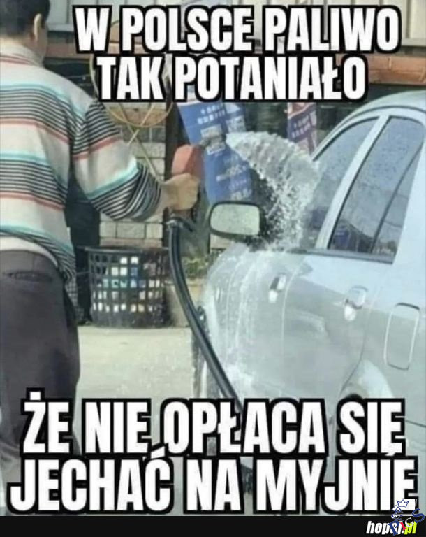 W Polsce paliwo tak potaniało