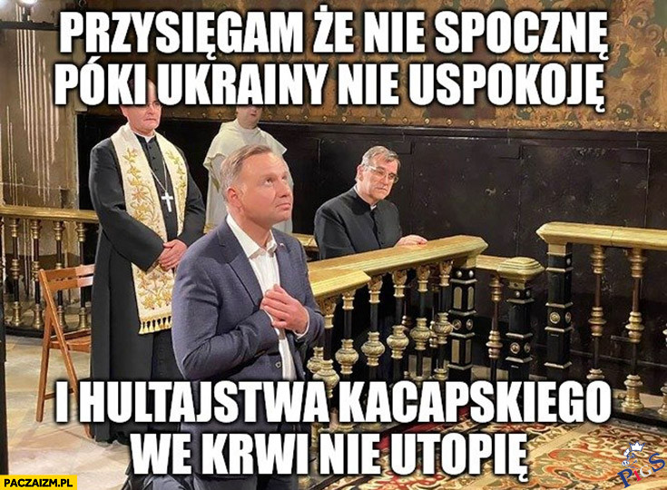 Andrzej przysięga