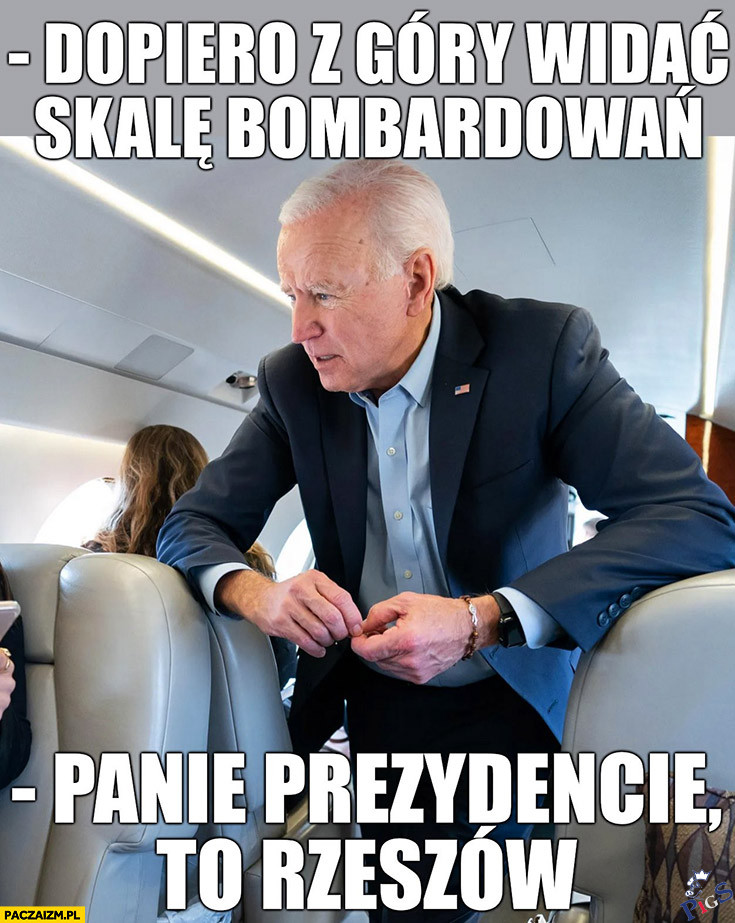 Dopiero z góry widać skalę znszczeń